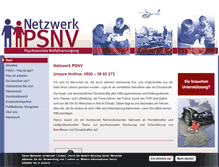 Tablet Screenshot of netzwerk-psnv.de